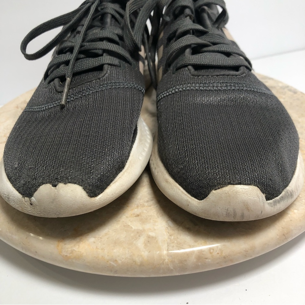 Gray Adidas Cloudfoam Sneakers Women's sz 8 - Picture 6 of 9